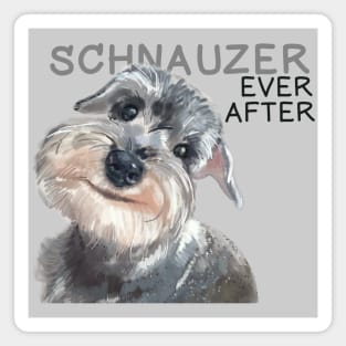 Schnauzer Ever After Magnet